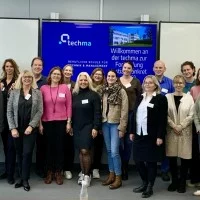 Teilnehmer der Fortbildung für Justizfachangestellte an der techma