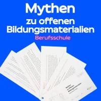 Mythen-Fächer zu offenen Bildungsmaterialien