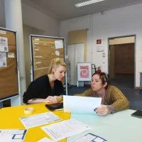 Workshop beim standortübergreifenden Co-WOERK Werkstatt-Tag im Januar 2026