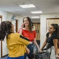 Jugendliche in der Schule