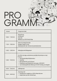 Programm vom MOERFI Demotag