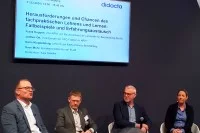 Podiumsdiskussion auf der Didacta zu den Herausforderungen und Chancen des fachpraktischen Lehrens und Lernens