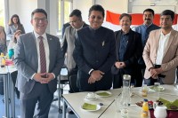 Indische Delegation zu Besuch bei der Heinrich-Hertz-Schule Karlsruhe