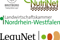 Logos der Veranstalter Brotbüro, Nutrinet, Legunet und Landwirtschaftskammer Nordrhein-Westfalen