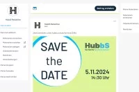 Der Community-Bereich auf HubbS