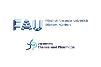Logo des Department Chemie und Pharmazie und der Friedrich-Alexander-Universität Erlangen-Nürnberg
