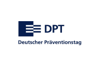 dunkelblaues Logo DPT Deutscher Präventionstag