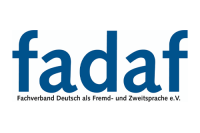 Logo des fadaf - Fachverband Deutsch als Fremd- und Zweitsprache e.V.
