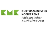 Das ist das Logo des Pädagogischen Austauschdienst der Kultusminister Konferenz.
