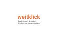 Logo von weitklick, dem Netzwerk für digitale Medien- und Meinungsbildung