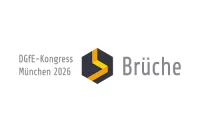 Logo des DGfE-Kongress München 2026 zum Motto Brüche