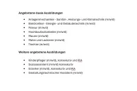 Überblick über die Ausbildungsgänge am Berufskolleg Neandertal