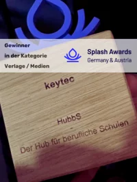 Der Award, den HubbS und keytec bei den Splash Awards 2024 gewonnen haben