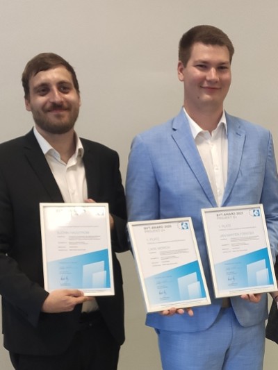 Preisübergabe bei den BVT-Awards