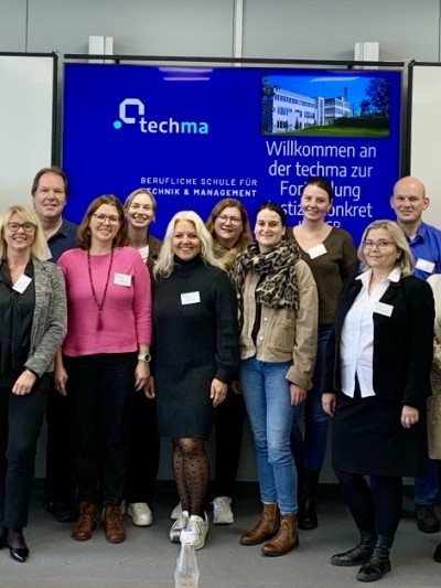 Teilnehmer der Fortbildung für Justizfachangestellte an der techma