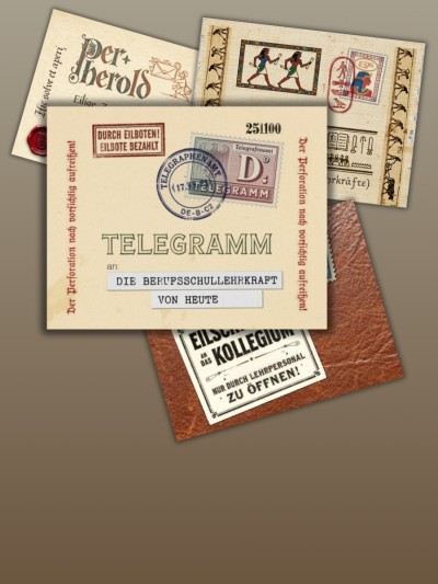 Telegramme aus einer anderen Zeit werben für HubbS