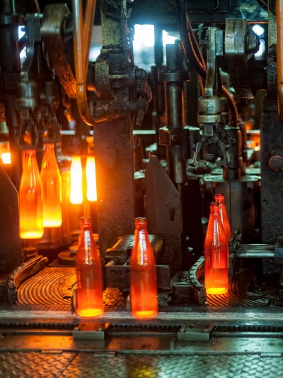 Produktionsanlage für Flaschen