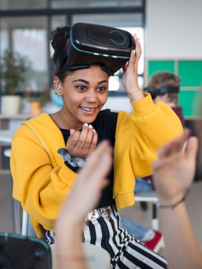 Bildung mit VR-Brille