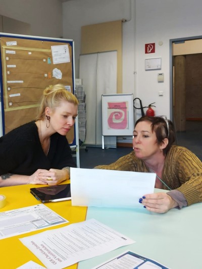 Workshop beim standortübergreifenden Co-WOERK Werkstatt-Tag im Januar 2026