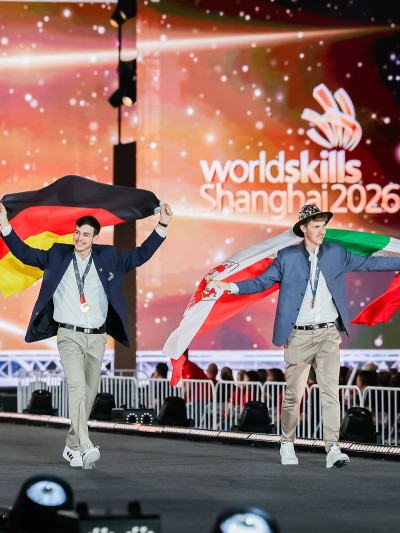 Siegerehrung der WorldSkills Shanghai 2026